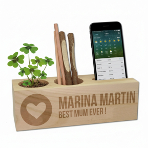 Organizer scrivania ecologico personalizzato cerchio Organizer scrivania ecologico personalizzato cerchio
