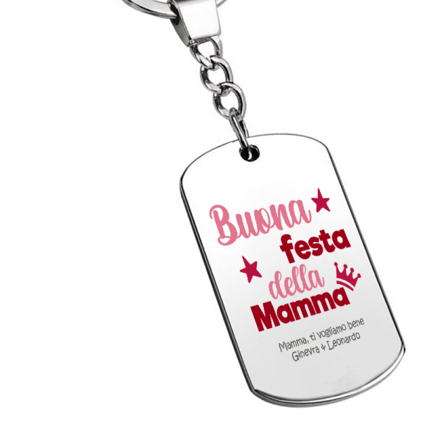 Portachiavi foto festa della mamma Portachiavi foto festa della mamma