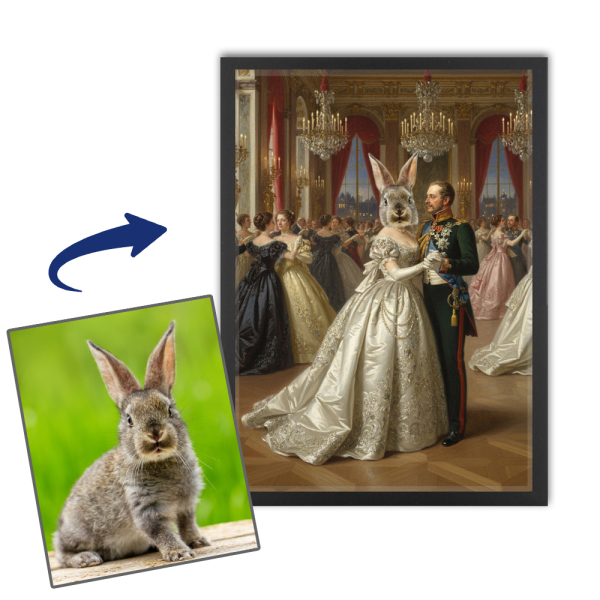 Ritratto stravagante del vostro animale domestico Ritratto stravagante del vostro animale domestico