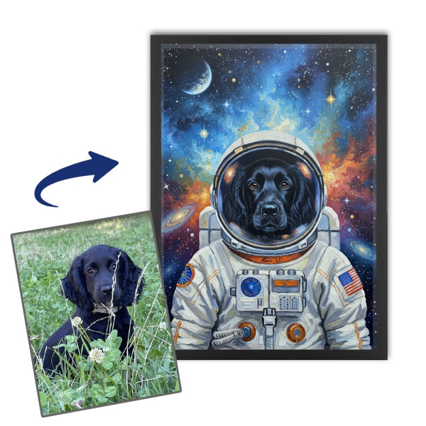 Ritratto stravagante del vostro animale domestico Ritratto stravagante del vostro animale domestico