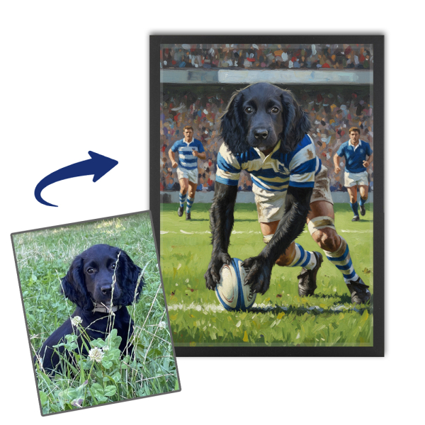 Ritratto stravagante del vostro animale domestico Ritratto stravagante del vostro animale domestico