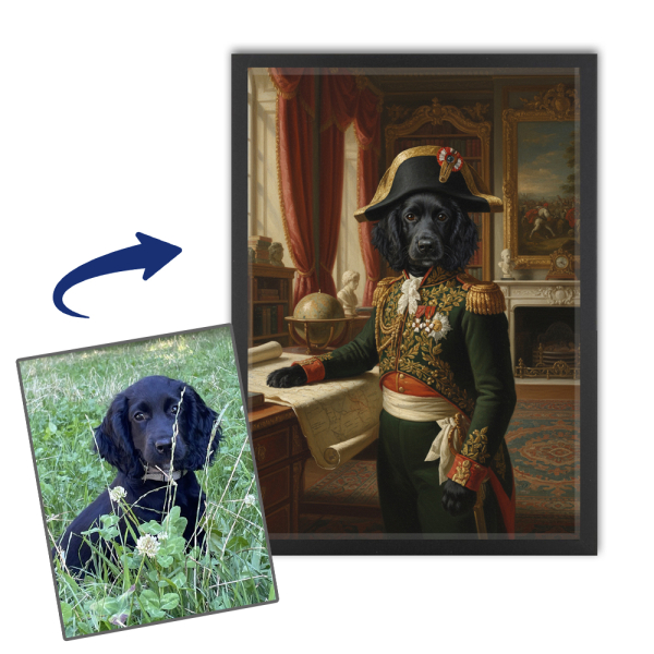 Ritratto stravagante del vostro animale domestico Ritratto stravagante del vostro animale domestico