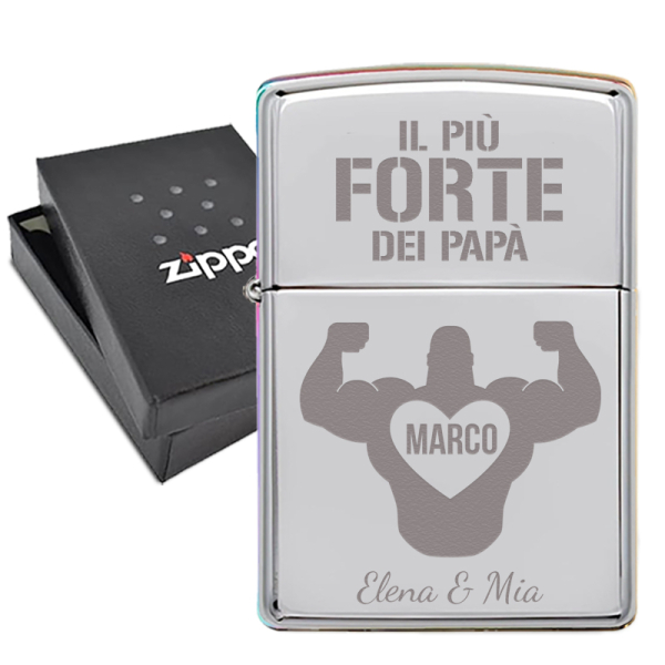 Zippo® personalizzato per papà Zippo® personalizzato per papà