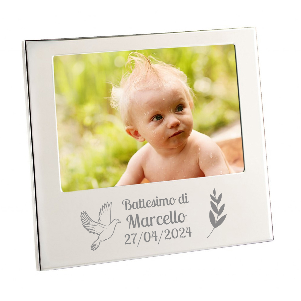 Cornici fotografiche incise