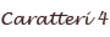 Caratteri 4