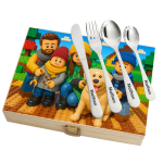 Set di posate in cofanetto