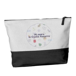 Grande trousse da bagno personalizzata Tutti al mare!