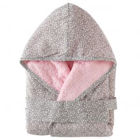 Accappatoio per neonato personalizzato bambina Accappatoio per neonato personalizzato bambina