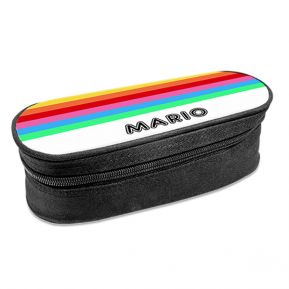 Astuccio ovale personalizzato arcobaleno