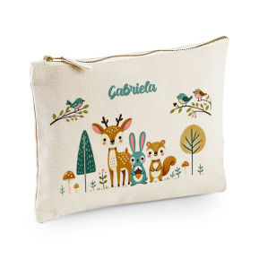 Astuccio personalizzato con motivo foresta incantata