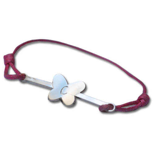 Bracciale barretta farfallina