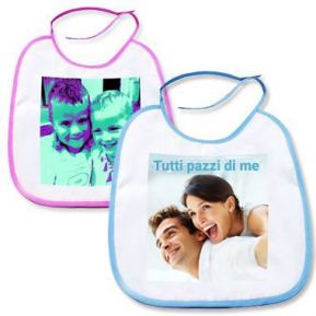 Bavaglino foto personalizzato Bavaglino foto personalizzato