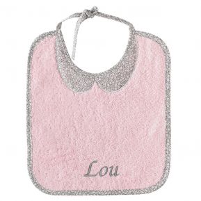 Bavaglino personalizzato elegante bimba
