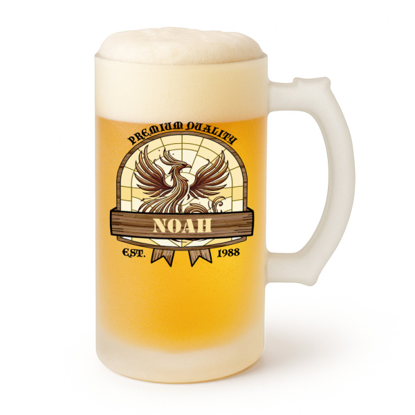 Boccale di birra personalizzato Phoenix
