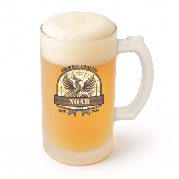 Boccale di birra personalizzato Phoenix