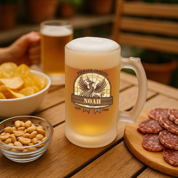 Boccale di birra personalizzato Phoenix