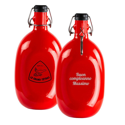 Borraccia Le Grand Tétras originale personalizzata concava