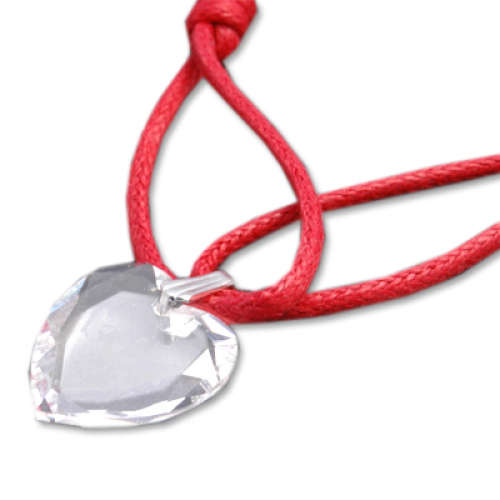 Bracciale cuore di cristallo