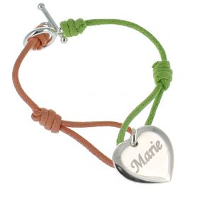 Bracciale o collana personalizzabile bicolor