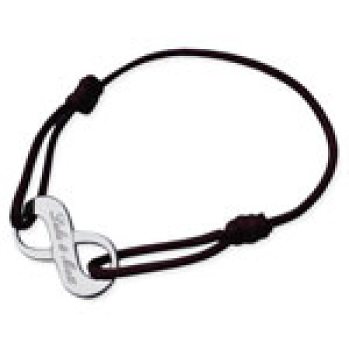 Bracciale infinito inciso