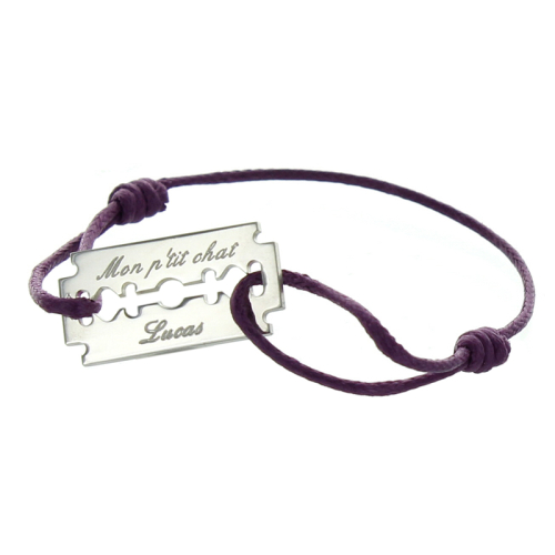 Bracciale lama rasoio