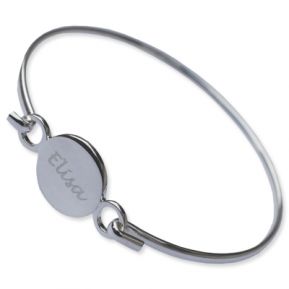 Bracciale rigido tondo personalizzabile Bracciale rigido tondo personalizzabile