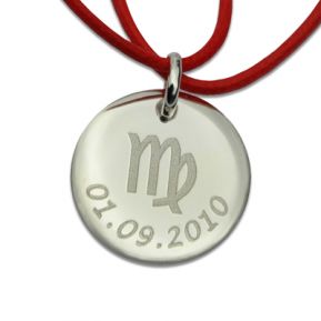 Ciondolo zodiacale personalizzabile Ciondolo zodiacale personalizzabile