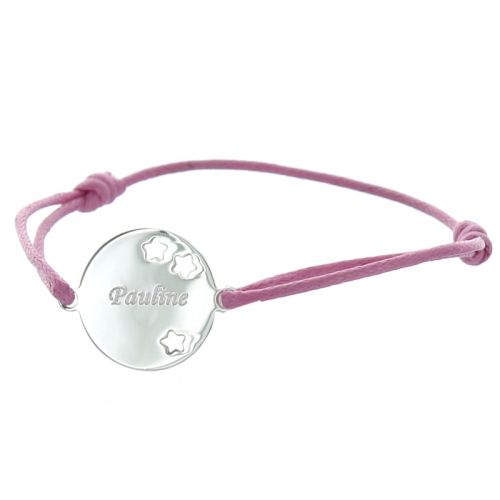 Bracciale stelline inciso