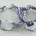 Bracciale inciso liberty treccia