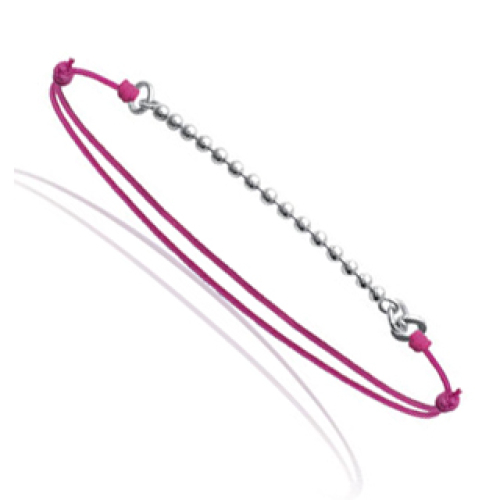 braccialetto fucsia
