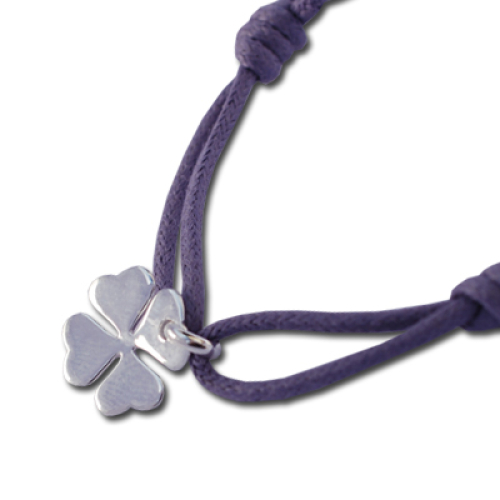 Bracciale quadrifoglio