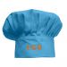 Cappello chef personalizzato bambino azzurro