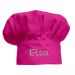 Cappello chef personalizzato bambino fucsia