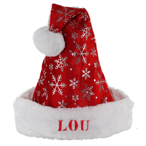 Cappello babbo Natale rosso