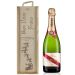 Cassa Champagne Natale personalizzata