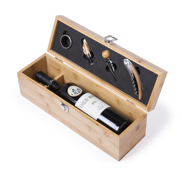 Cofanetto sommelier con accessori