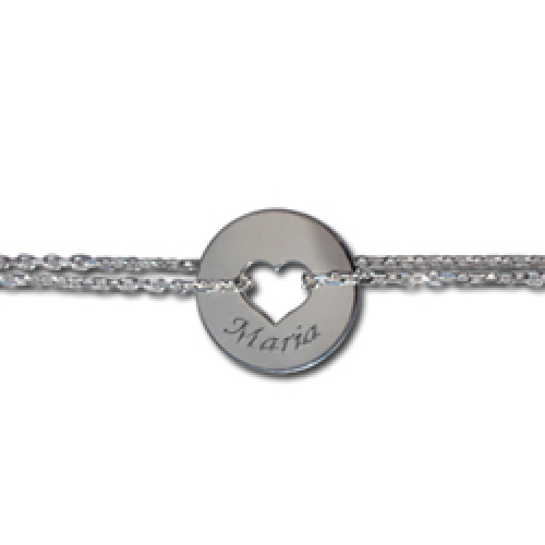 Catena cuore personalizzato