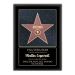 Certificato personalizzato stella di Hollywood con cornice