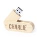 Chiavetta USB personalizzata in legno