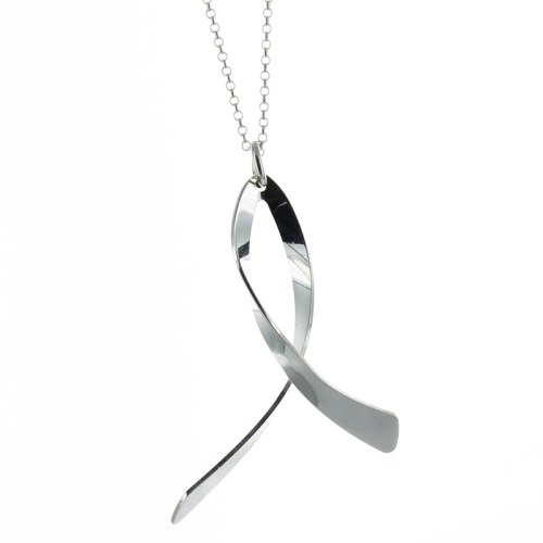 Ciondolo design in argento massiccio