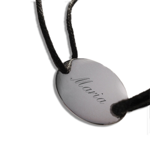 Bracciale ovale personalizzato