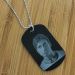 Ciondolo nero personalizzato