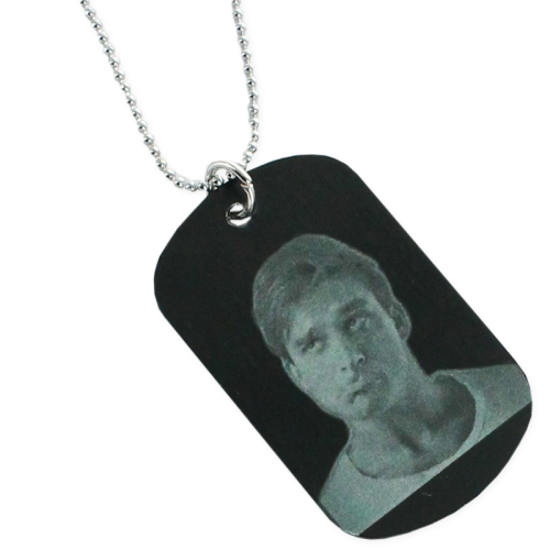 Ciondolo foto piastrina militare