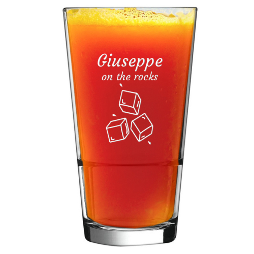 Bicchiere da cocktail personalizzato