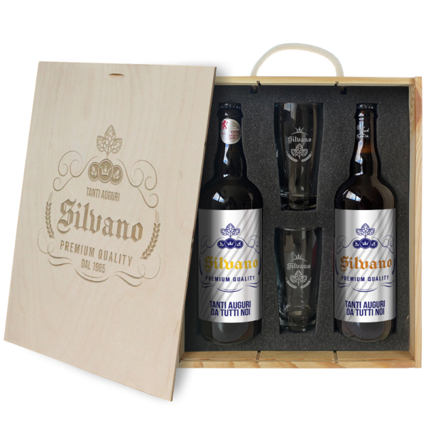 Cofanetto birra luppolo