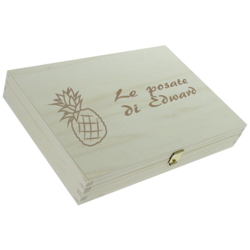 Posate frutta personalizzate - cofanetto