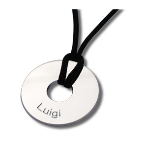 Collana Grande Gettone Collana Grande Gettone