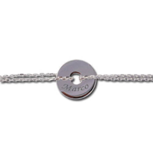 Bracciale tondo catenina