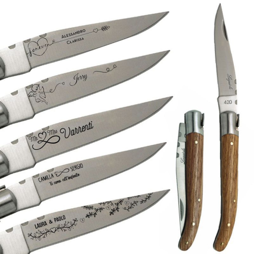 Coltello Laguiole Amore