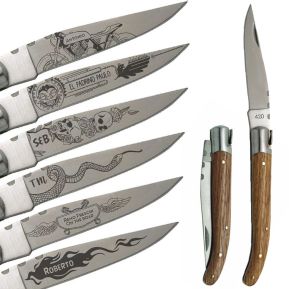 Coltello Tradition personalizzato motociclista